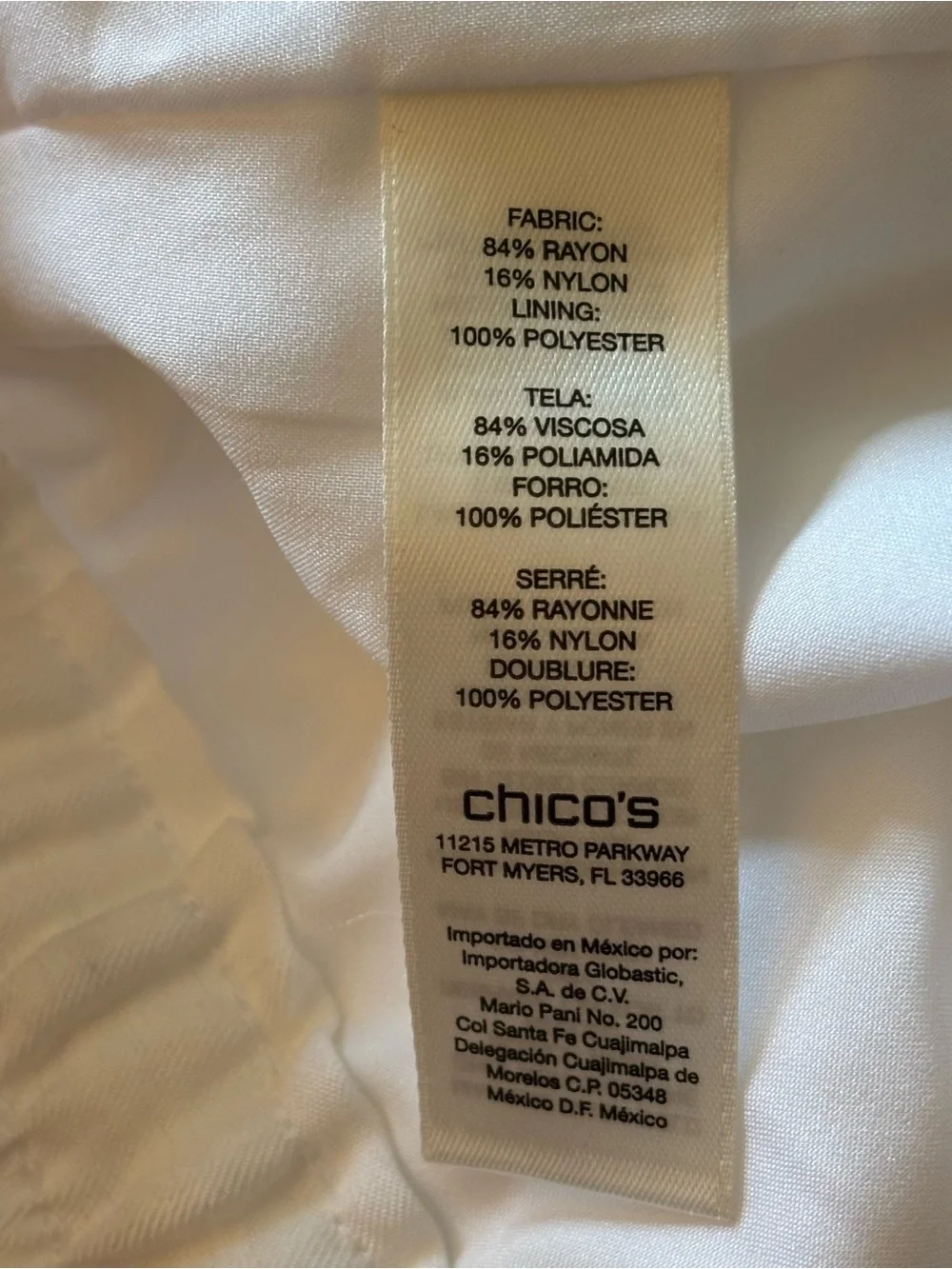 NEW Chico’s Travelers Collection Welt Pocket Pant
